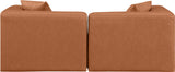 Cube Modular Sofa - Luxurious Vegan Leather Design for Modern Living Spaces and Chic Home Offices