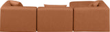 Cube Vegan Leather Modular Sectional - Modern Elegance and Versatile Comfort for Stylish Living Spaces