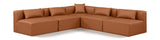 Cube Vegan Leather Modular Sectional: Elevate Your Modern Living Space with Luxurious Comfort & Style
