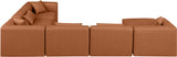 Cube Vegan Leather Modular Sectional: Luxurious, Contemporary Design for Elegant Living Spaces