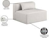 Cube Modern Vegan Leather Modular Chair - Luxurious Comfort for Stylish Living Spaces and Offices