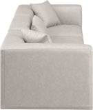 Cube Vegan Leather Modular Sofa - Luxurious Comfort Meets Modern Elegance for Any Living Space