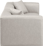 Cube Modular Sofa - Luxurious Vegan Leather Design for Modern Living Spaces and Chic Home Offices