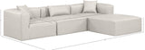 Cube Vegan Leather Modular Sectional - Modern Elegance and Versatile Comfort for Stylish Living Spaces