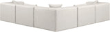 Cube Vegan Leather Modular Sectional - Modern Elegance for Chic Living Spaces with Custom Configurations
