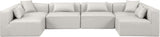 Cube Vegan Leather Modular Sectional - Modern Elegance for Contemporary Living Spaces and Offices