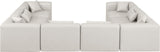 Cube Vegan Leather Modular Sectional - Elevate Your Contemporary Space with Luxurious Comfort & Style