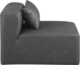 Cube Modern Vegan Leather Modular Chair - Luxurious Comfort for Stylish Living Spaces and Offices