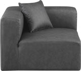 Cube Modern Vegan Leather Modular Chair - Luxurious Comfort for Stylish Living Spaces and Offices