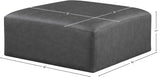Cube Modern Vegan Leather Modular Chair - Luxurious Comfort for Stylish Living Spaces and Offices