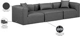 Cube Vegan Leather Modular Sofa - Luxurious Comfort Meets Modern Elegance for Any Living Space