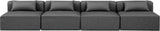 Cube Modular Sofa - Luxurious Vegan Leather Design for Modern Elegance and Ultimate Comfort