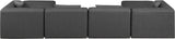 Cube Vegan Leather Modular Sectional - Elevate Your Space with Modern Elegance and Comfort Today!
