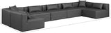 Cube Vegan Leather Modular Sectional - Modern Elegance for Contemporary Living Spaces and Offices
