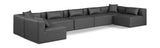 Cube Vegan Leather Modular Sectional - Modern Elegance for Contemporary Living Spaces and Offices