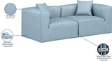 Cube Modular Sofa - Luxurious Vegan Leather Design for Modern Living Spaces and Chic Home Offices
