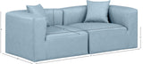 Cube Modular Sofa - Luxurious Vegan Leather Design for Modern Living Spaces and Chic Home Offices