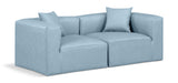 Cube Modular Sofa - Luxurious Vegan Leather Design for Modern Living Spaces and Chic Home Offices