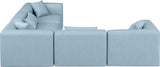 Cube Vegan Leather Modular Sectional - Modern Elegance for Chic Living Spaces with Custom Configurations
