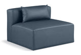 Cube Modern Vegan Leather Modular Chair - Luxurious Comfort for Stylish Living Spaces and Offices