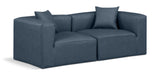 Cube Modular Sofa - Luxurious Vegan Leather Design for Modern Living Spaces and Chic Home Offices