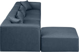 Cube Vegan Leather Modular Sectional - Luxurious Comfort and Modern Elegance for Any Living Space