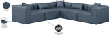Cube Vegan Leather Modular Sectional - Modern Elegance for Chic Living Spaces with Custom Configurations