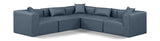 Cube Vegan Leather Modular Sectional - Modern Elegance for Chic Living Spaces with Custom Configurations