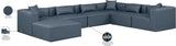 Cube Vegan Leather Modular Sectional: Luxurious, Contemporary Design for Elegant Living Spaces
