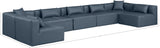Cube Vegan Leather Modular Sectional - Modern Elegance for Contemporary Living Spaces and Offices