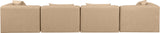 Cube Vegan Leather Modular Sofa - Luxurious Contemporary Design for Modern Living Spaces