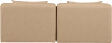 Cube Vegan Leather Modular Sofa - Elevate Your Living Space with Modern Elegance and Comfort
