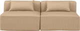 Cube Vegan Leather Modular Sofa - Elevate Your Living Space with Modern Elegance and Comfort