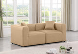 Cube Modular Sofa - Luxurious Vegan Leather Design for Modern Living Spaces and Chic Home Offices