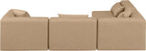 Cube Vegan Leather Modular Sectional - Stylish Comfort for Modern Living Spaces with Versatile Design