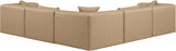 Cube Vegan Leather Modular Sectional - Modern Elegance for Chic Living Spaces with Custom Configurations