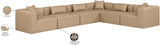 Cube Vegan Leather Modular Sectional - Transform Your Living Space with Modern Elegance and Comfort