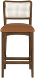 Atrium - Counter Stool With Brushed Brown Base (Set of 2)
