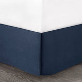 Seersucker Comforter Set, Navy Blue