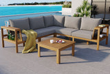 DAXOR 4 Pieces Outdoor Sofa
