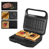 3 in 1 Sandwich Maker, Electric Waffle Maker, 850W