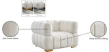 Gwen Velvet Chair: Luxurious Comfort Meets Contemporary Elegance with Customizable Legs and Tufting