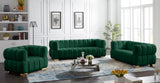 Gwen Velvet Chair: Luxurious Comfort Meets Contemporary Elegance with Customizable Legs and Tufting