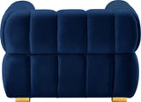 Gwen Velvet Chair: Luxurious Comfort Meets Contemporary Elegance with Customizable Legs and Tufting