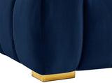 Gwen Velvet Sofa - Luxurious Comfort with Deep Biscuit Tufting & Custom Gold or Chrome Legs