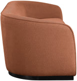 Mylah Sofa - Elegant Contemporary Design with Soft Fabric and Sturdy Black Wood Base for Your Home