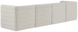 Quincy Modular Sofa - Elegant Contemporary Design with Cloud-Like Comfort and Channel Tufting
