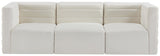 Quincy Modular Sofa - Elegant Contemporary Design with Cloud-Like Comfort and Channel Tufting