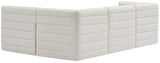 Quincy Velvet Modular Sectional Sofa - Contemporary Design with Cloud-Like Comfort and Style