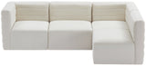 Quincy Velvet Modular Sectional Sofa - Contemporary Design with Cloud-Like Comfort and Style